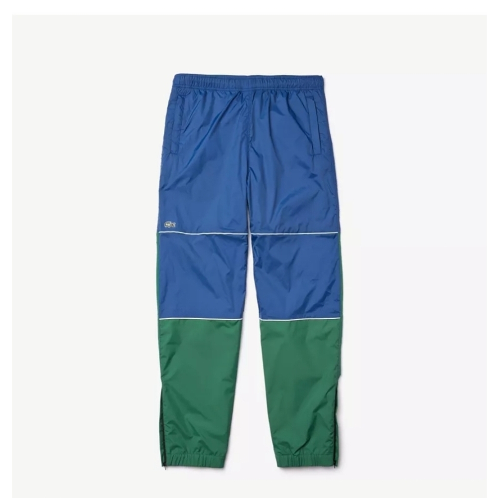 Lacoste Blue and Green Track Pants